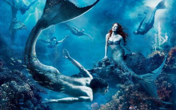  océan - Photosession sur les contes de fées de Disney océan